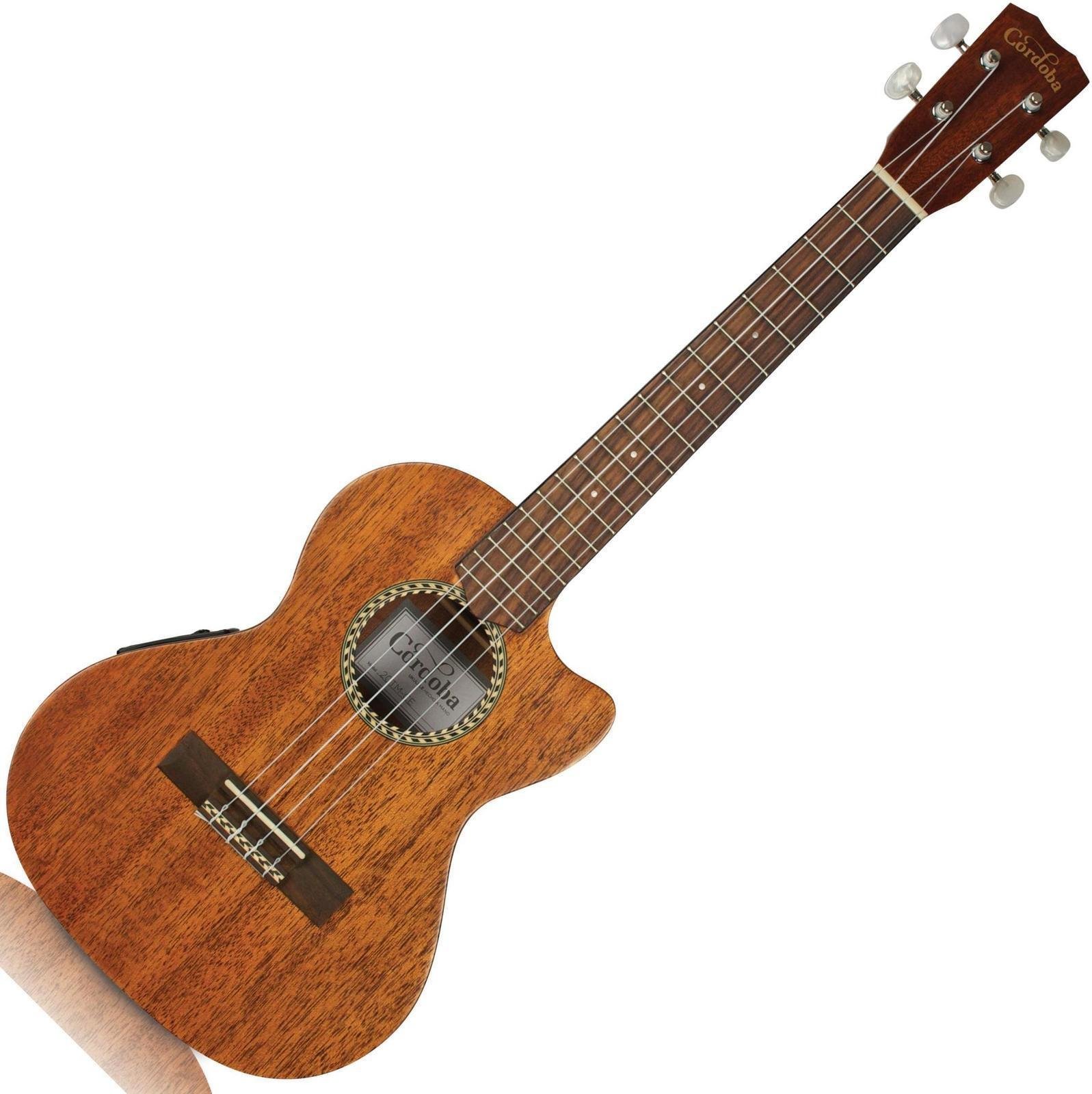 Tenorové ukulele Cordoba 20TM-CE Tenorové ukulele Natural