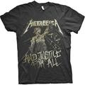 Metallica Justice Vintage Black S Сорочка