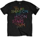 John Lennon T-Shirt Shine On Unisex Black M