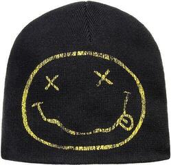 Hat Nirvana Hat Happy Face Black UNI