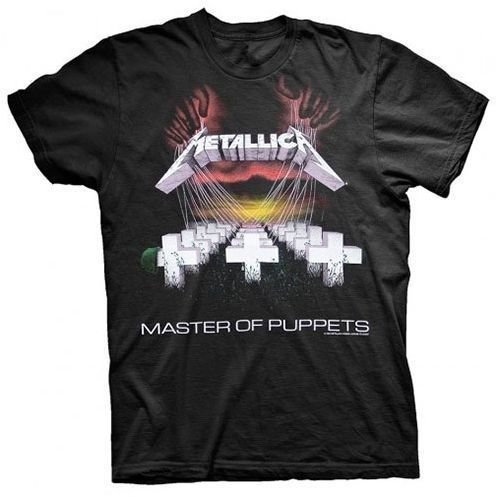 Maglietta Metallica Maglietta Master of Puppets Unisex Black L
