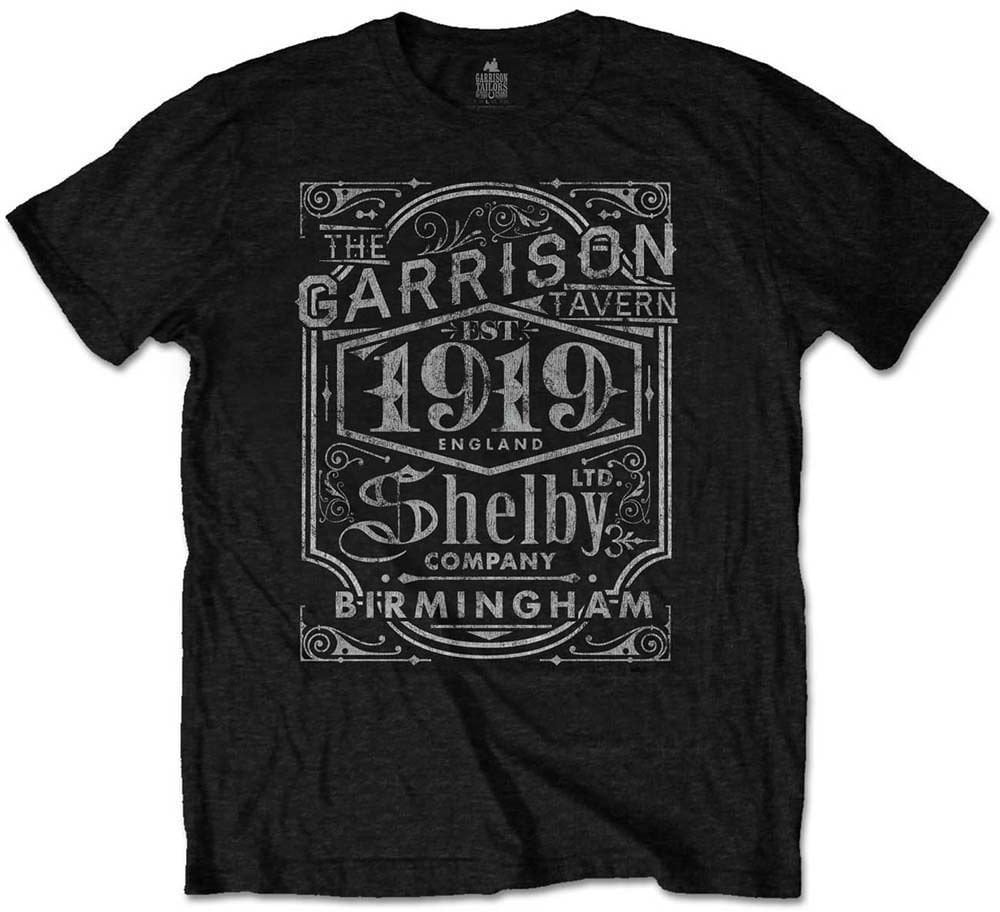 T-Shirt Peaky Blinders T-Shirt Garrison Pub Black S