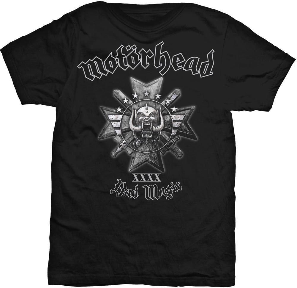 T-Shirt Motörhead T-Shirt Bad Magic Unisex Schwarz 2XL