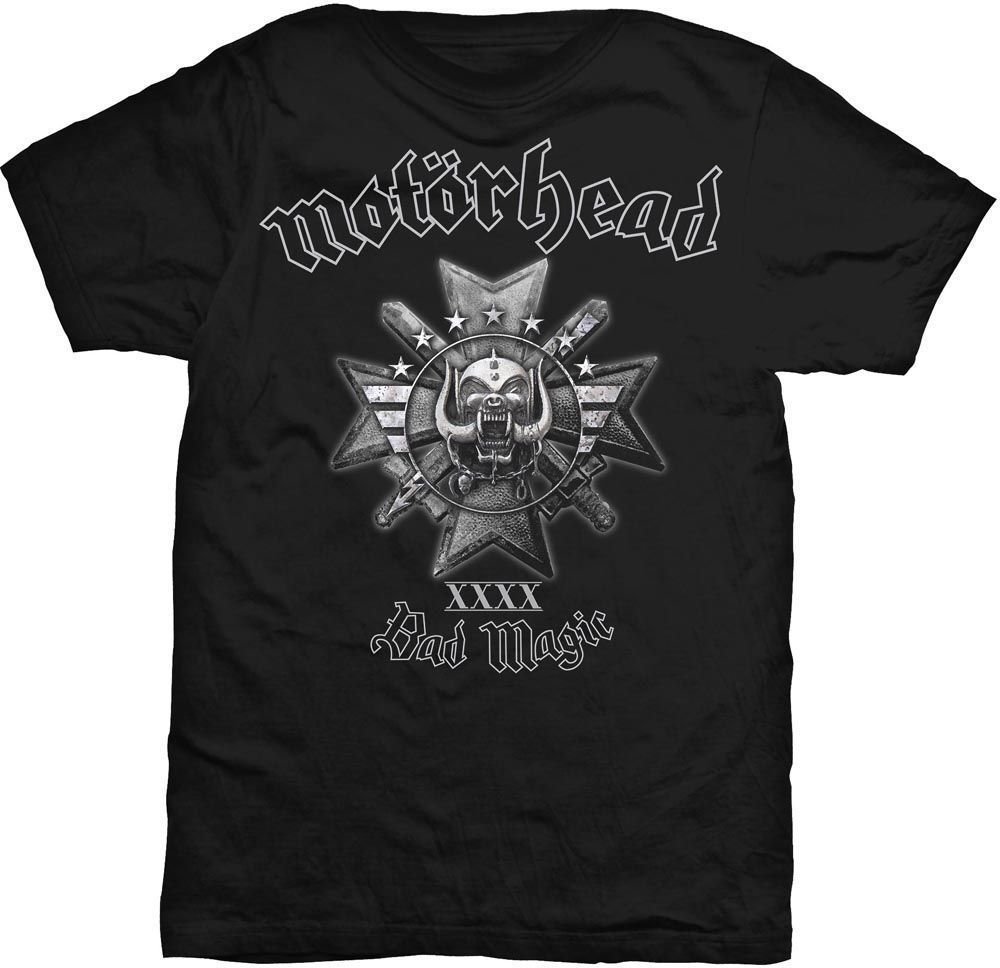 Skjorte Motörhead Skjorte Bad Magic Black 2XL