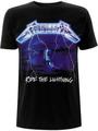 Metallica Ride The Lightning Tracks Black S Shirt