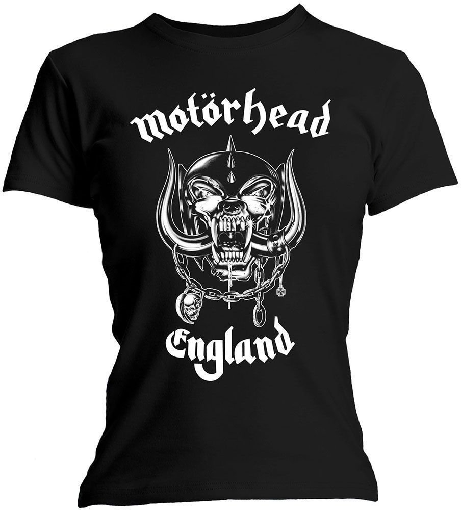 T-Shirt Motörhead T-Shirt England Damen Black L