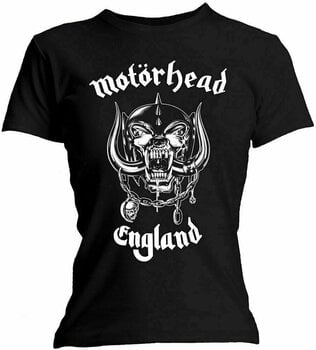 T-Shirt Motörhead T-Shirt England Damen Black L - 1