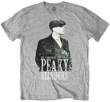 T-Shirt Peaky Blinders T-Shirt Character Unisex Grey L - 1