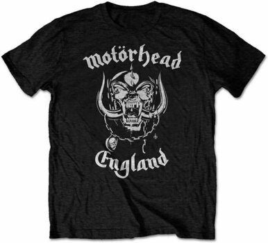 T-shirt Motörhead T-shirt Unisex Tee England JH Black L - 1