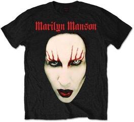 Tricou Marilyn Manson Red Lips Black 2XL Tricou