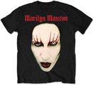 Marilyn Manson Red Lips Black 2XL T-Shirt