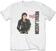 T-Shirt Michael Jackson T-Shirt Bad White S