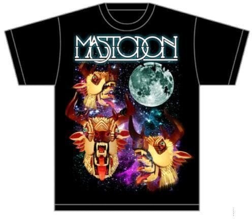 Shirt Mastodon Shirt Interstellar Hunter Unisex Black M