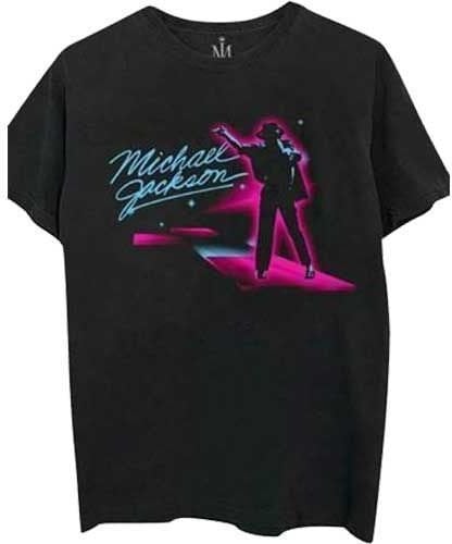 Shirt Michael Jackson Shirt Neon Zwart 2XL