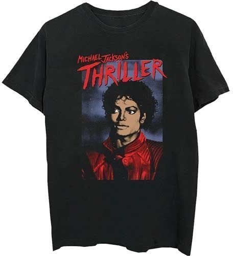 Skjorte Michael Jackson Skjorte Thriller Pose Black L
