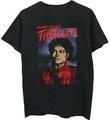 Michael Jackson Skjorte Thriller Pose Unisex Black L