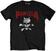 T-Shirt Pantera T-Shirt Horned Skull Stencil Unisex Black XL