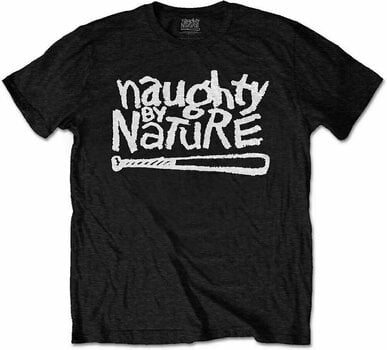 T-Shirt Naughty by Nature T-Shirt OG Logo Unisex Black L - 1
