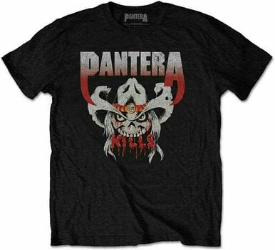 Shirt Pantera Shirt Kills Tour 1990 Unisex Black M - 1
