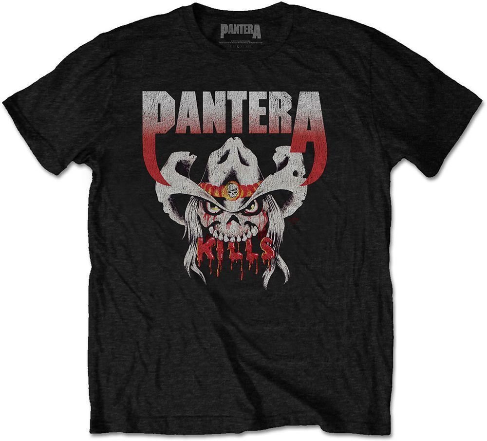 T-Shirt Pantera T-Shirt Kills Tour 1990 Black 2XL