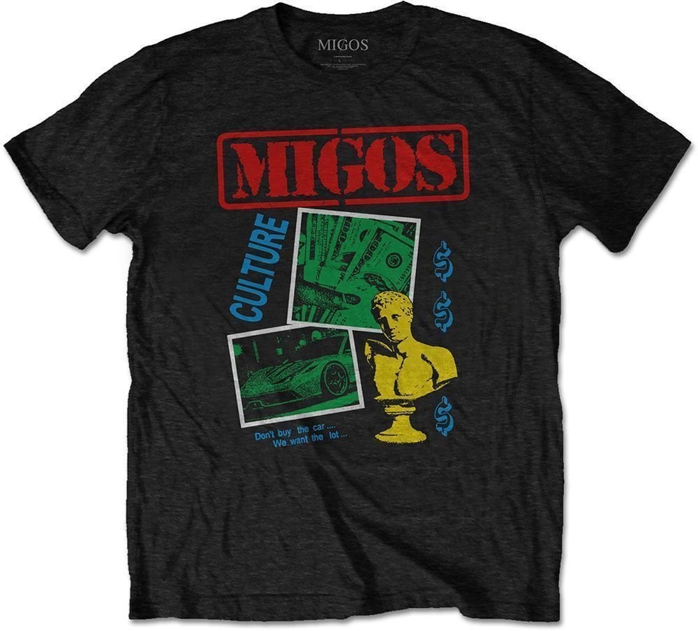 T-Shirt Migos T-Shirt Don't Buy The Car Unisex Black M