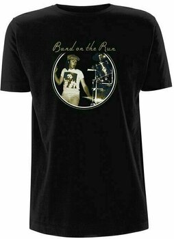 T-Shirt Paul McCartney T-Shirt Wings Band on the Run Unisex Schwarz S - 1