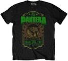 Pantera Snakebite XXX Label Black M Tričko