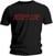 Shirt Motley Crue Shirt Distressed Logo Unisex Black 2XL