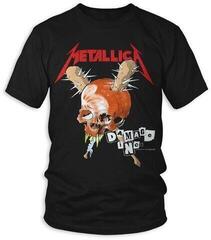 T-Shirt Metallica Damage Inc Unisex T-Shirt mit kurzen Ärmeln/Black/Kurze