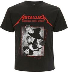 T-Shirt Metallica Hardwired Band Concrete Black