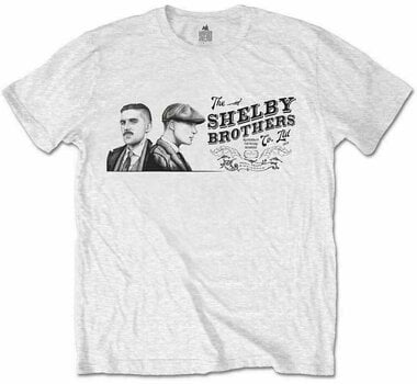 T-shirt Peaky Blinders T-shirt Shelby Brothers Landscape JH White L - 1