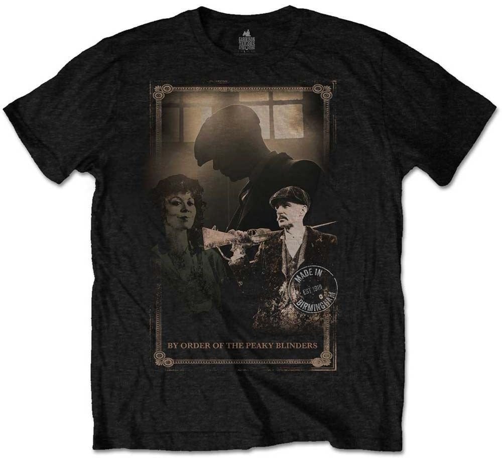 T-shirt Peaky Blinders T-shirt Shotgun Black XL