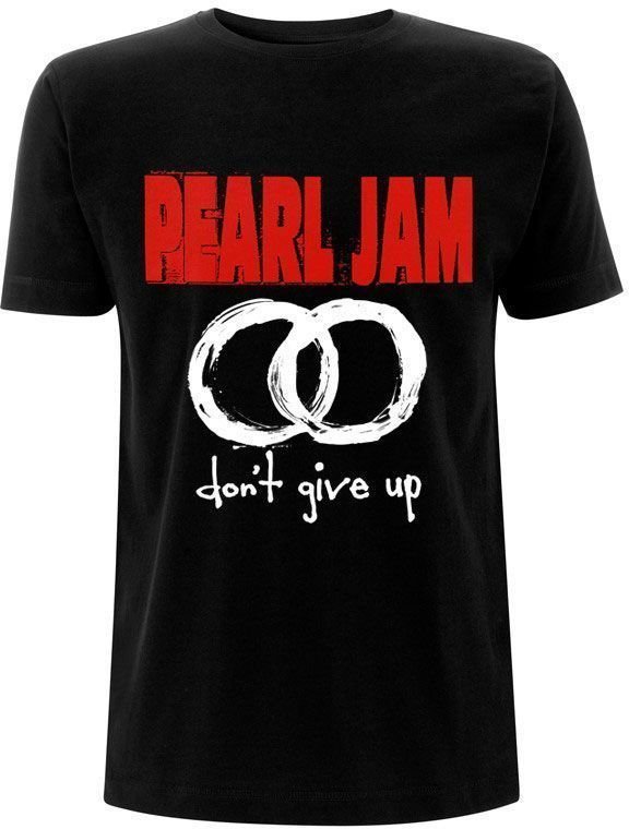 Skjorta Pearl Jam Skjorta Don't Give Up Unisex Black L