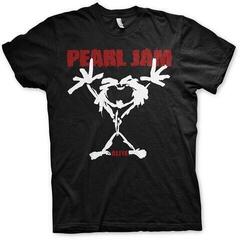 Maglietta Pearl Jam Maglietta Stickman Unisex Black L