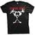 Camiseta de manga corta Pearl Jam Camiseta de manga corta Stickman Black 2XL