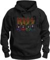 Kiss Logo, Faces & Icons Black 2XL Mikina