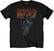T-Shirt Kiss T-Shirt Neon Band Unisex Black XL
