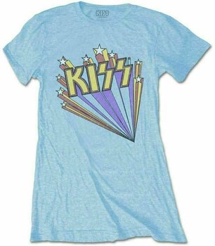 T-Shirt Kiss T-Shirt Stars Blue L - 1