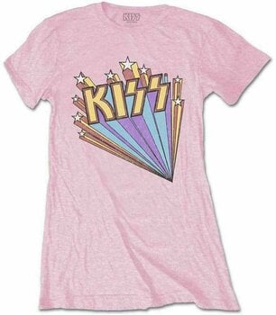 T-shirt Kiss T-shirt Stars Femme Pink M - 1