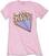 T-Shirt Kiss T-Shirt Stars Female Pink XL