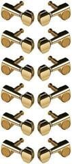 Kitarride häälestusseadmed Taylor Guitar Tuners 12-Str Gold Kitarride häälestusseadmed