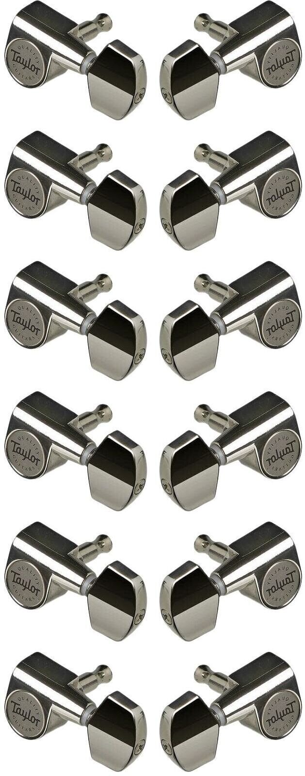Kitarride häälestusseadmed Taylor Guitar Tuners 12-Str Nickel Kitarride häälestusseadmed