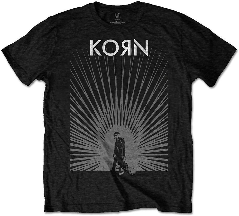 Tričko Korn Tričko Radiate Glow Unisex Čierna 2XL