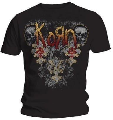 Shirt Korn Shirt Skulldelis Unisex Black L