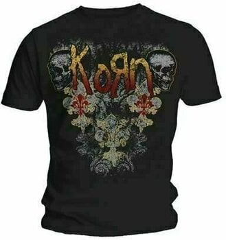 T-shirt Korn T-shirt Skulldelis Black L - 1