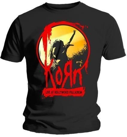 T-Shirt Korn T-Shirt Stage Schwarz XL