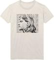 Kurt Cobain Contrast Profile Natural S T-Shirt