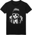 Kurt Cobain One Colour Black S T-Shirt