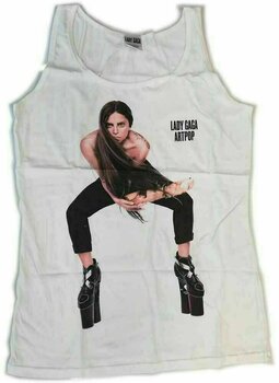 T-shirt Lady Gaga Vest The Arm White L T-shirt - 1