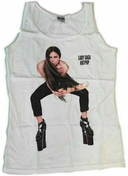 Tricou Lady Gaga Tricou Vest The Arm Femei Alb XL - 1
